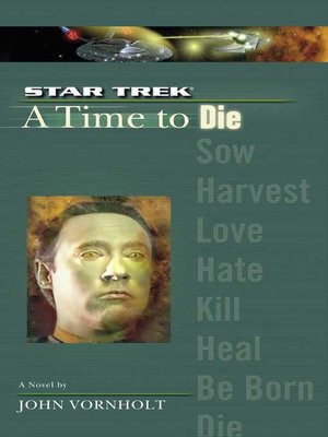 cover image of A Time to Die